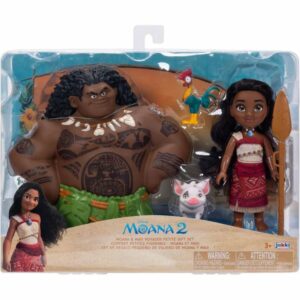 Oceania 2 Petite Dolls Vaiana And Maui Set 15 Cm