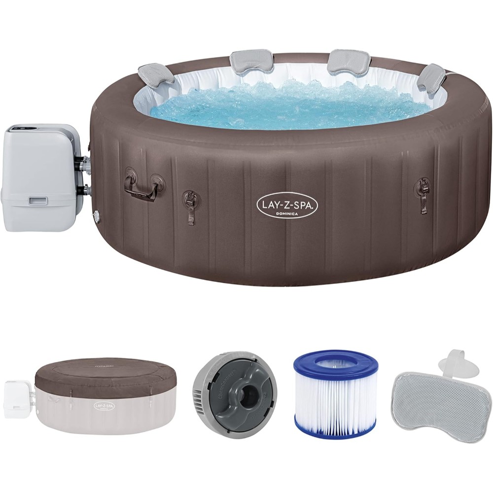 Bestway 6001S LAY-Z-SPA® Dominica HydroJet™ 1.96m x 71cm - Image 2