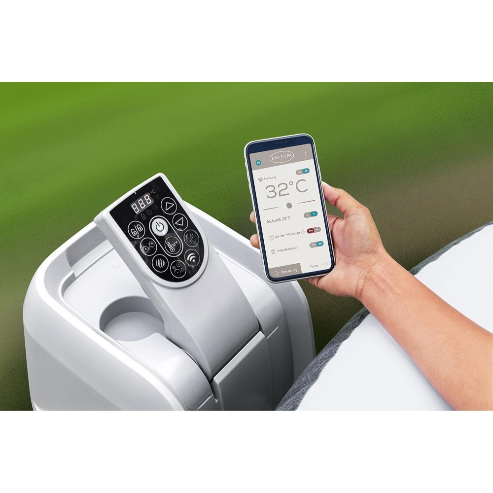 Bestway 6001S LAY-Z-SPA® Dominica HydroJet™ 1.96m x 71cm - Image 3