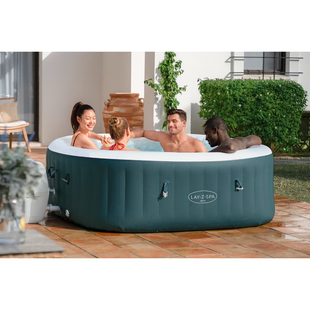 Bestway 6002U LAY-Z-SPA® Ibiza AirJet™ 1.8m x 1.8m x 66cm - Image 3