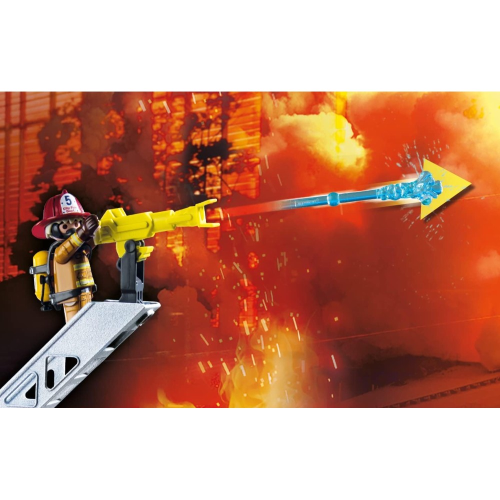 Playmobil 71233 Fire Truck with Flashing Lights - Image 5