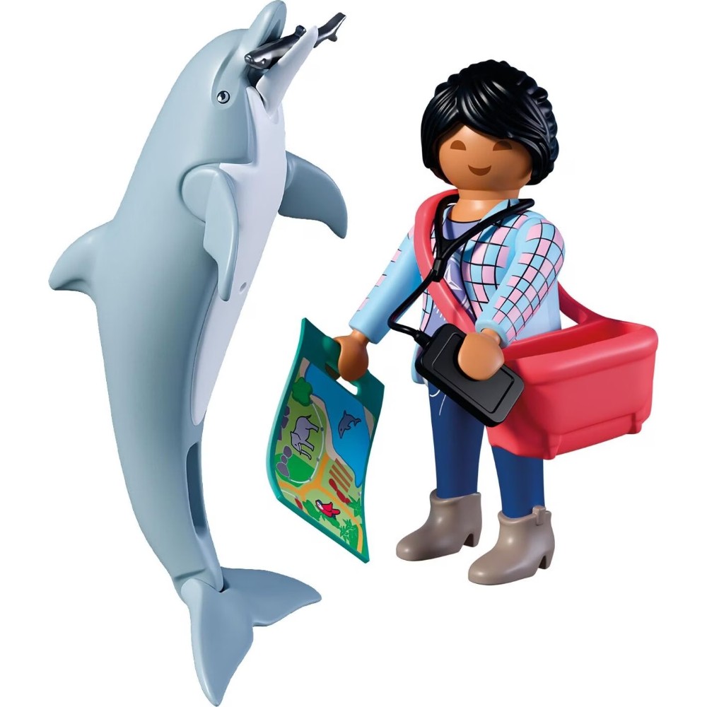 Playmobil 72091 Zoo: Dolphin and Visitor - Image 2