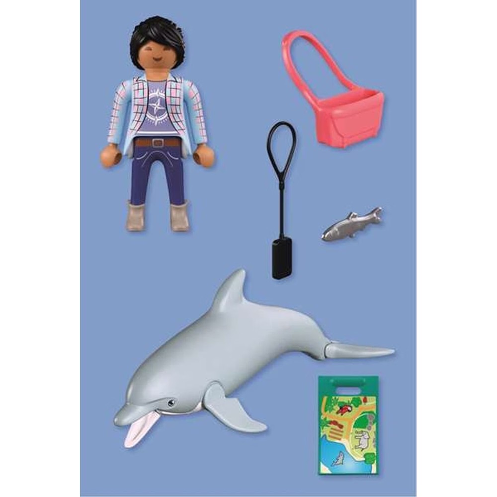 Playmobil 72091 Zoo: Dolphin and Visitor - Image 3