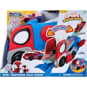 Spidey and His Amazing Friends Transforming Hauler Raceway