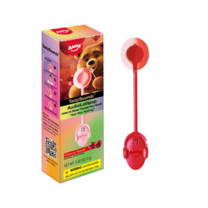 Amos TastySounds Audio Lollipop Cherry Flavour