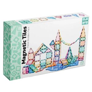 Magnetic Tiles - Pastel Builders Pack (112 Piece)