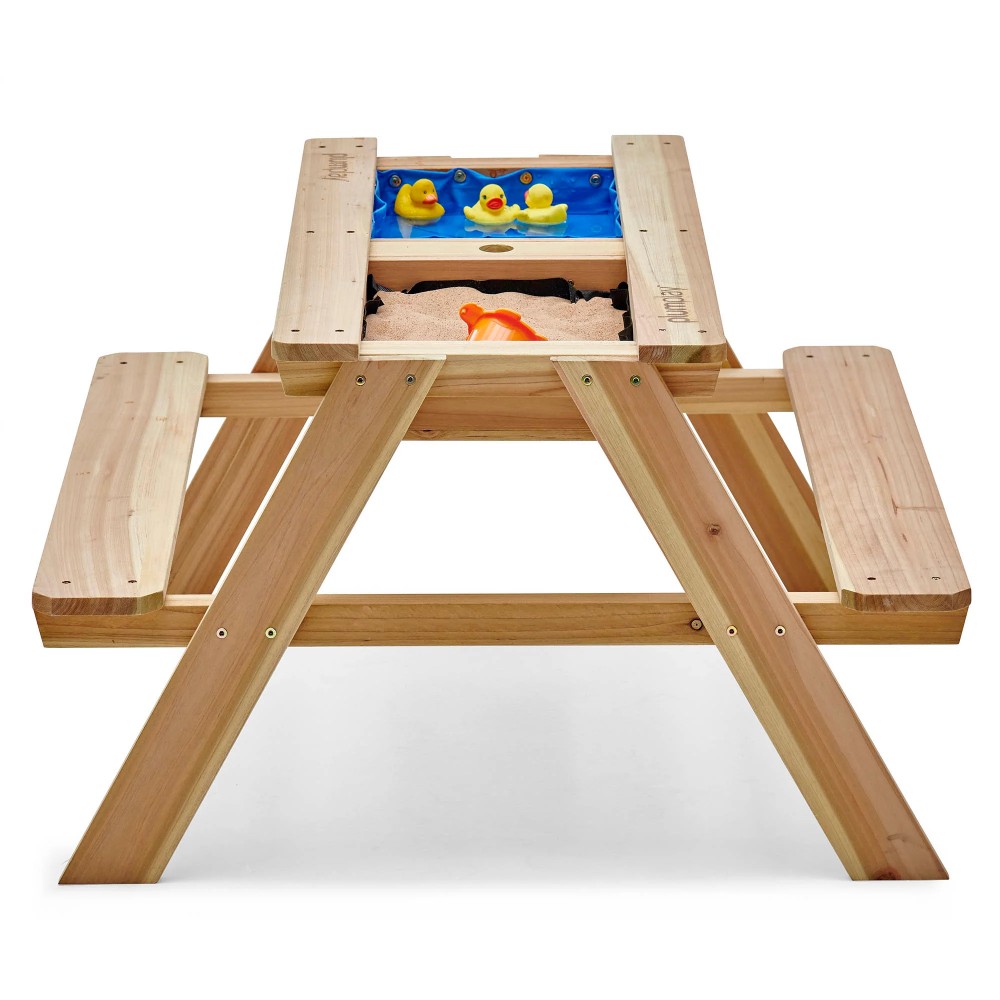 Surfside Wooden Sand & Water Picnic Table - Image 3