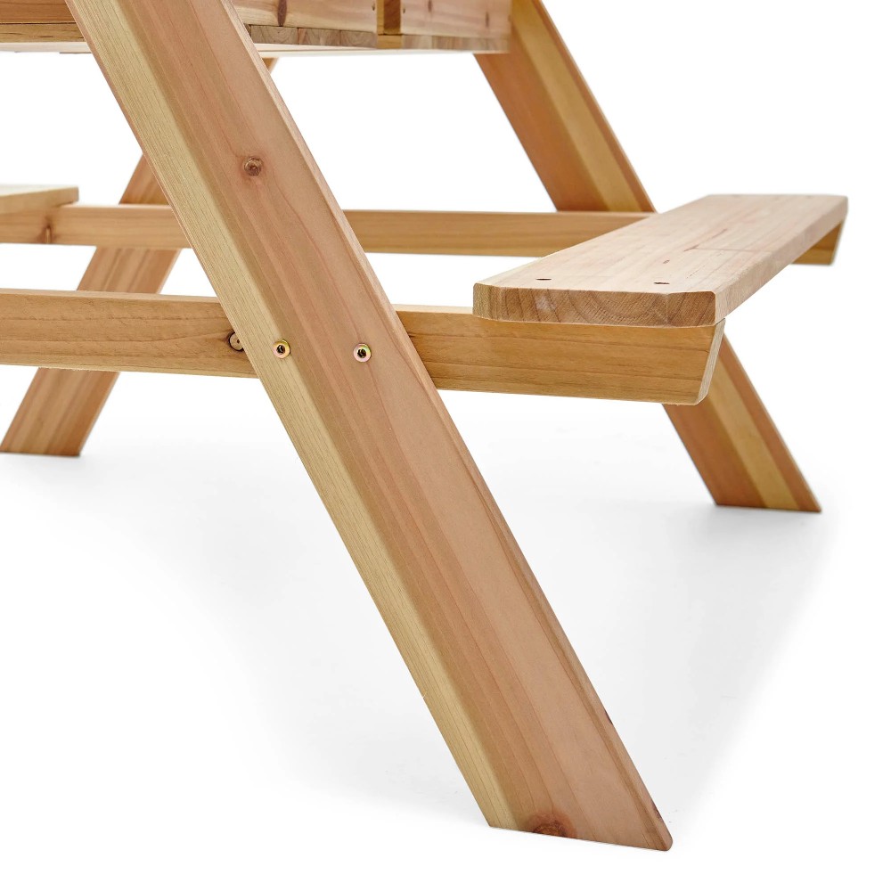Surfside Wooden Sand & Water Picnic Table - Image 4