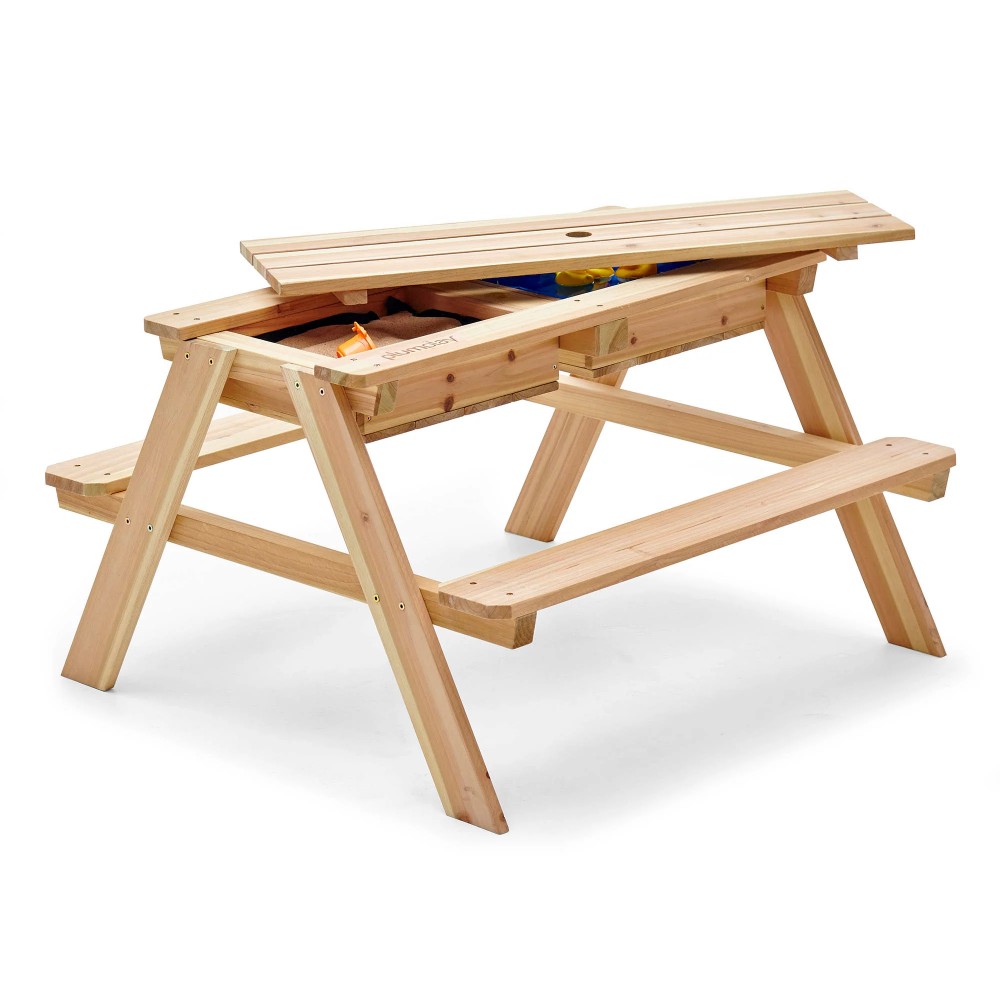 Surfside Wooden Sand & Water Picnic Table - Image 9