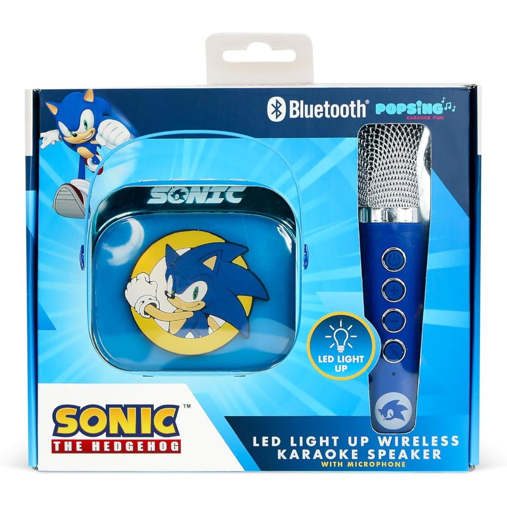 Sonic the Hedgehog Mini LED Wireless Karaoke Speaker