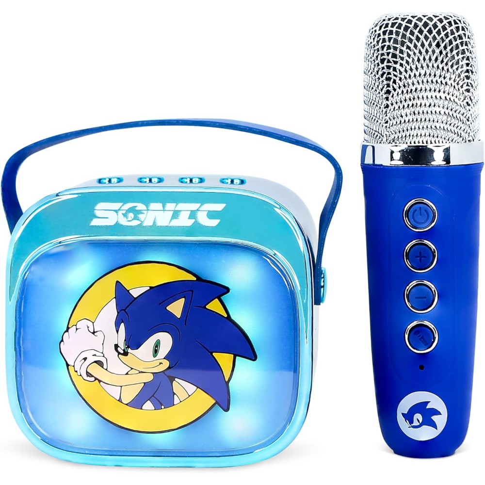 Sonic the Hedgehog Mini LED Wireless Karaoke Speaker - Image 2