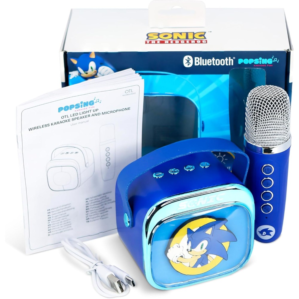 Sonic the Hedgehog Mini LED Wireless Karaoke Speaker - Image 5