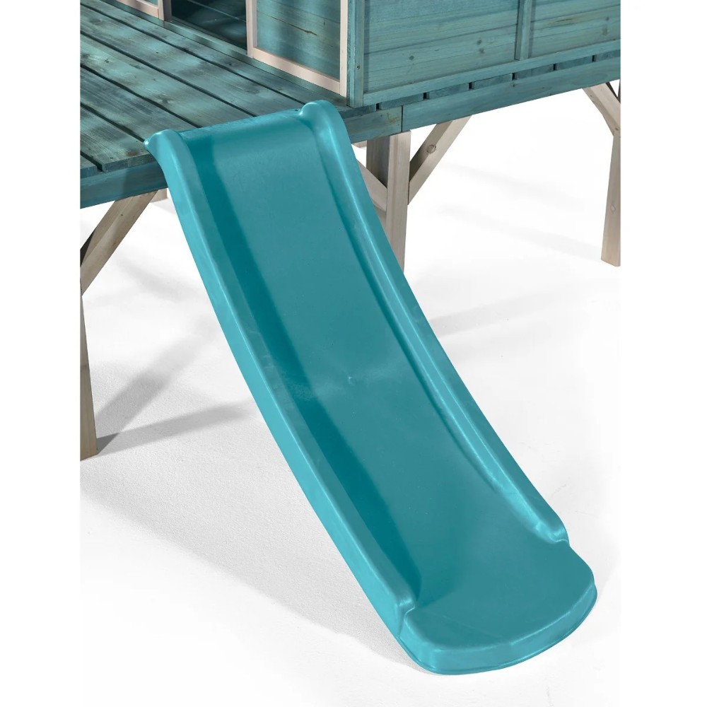 Boat House Teal Wooden Playhouse - Image 5