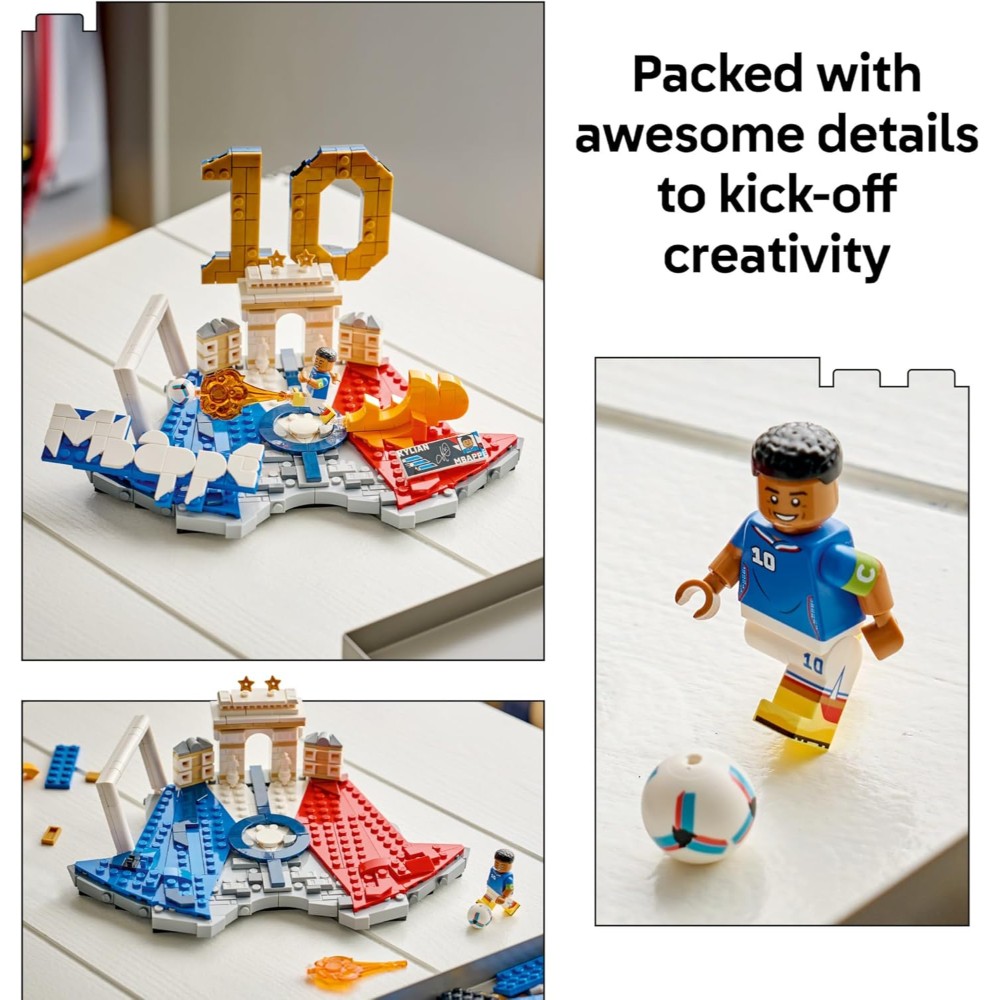 Lego 43013 Editions Kylian Mbappé – Soccer Highlights - Image 4