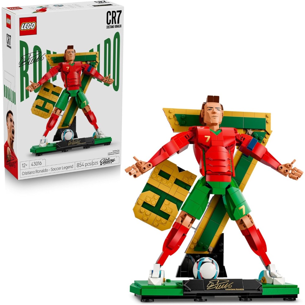 Lego 43016 Editions Cristiano Ronaldo – Soccer Legend - Image 2