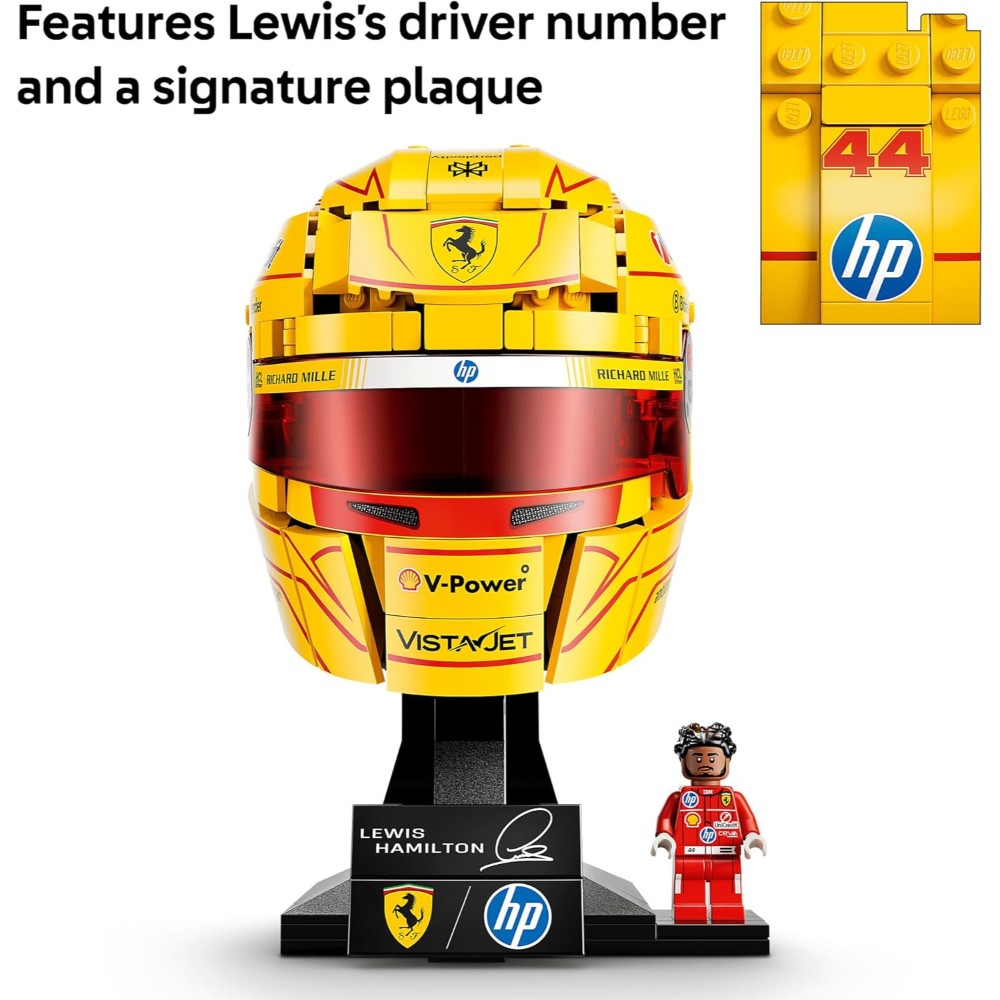 Lego 43022 Editions Scuderia Ferrari HP Lewis Hamilton Helmet - Image 5
