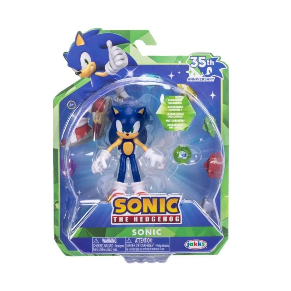 Sonic 35th Anniversary Figures Assorted