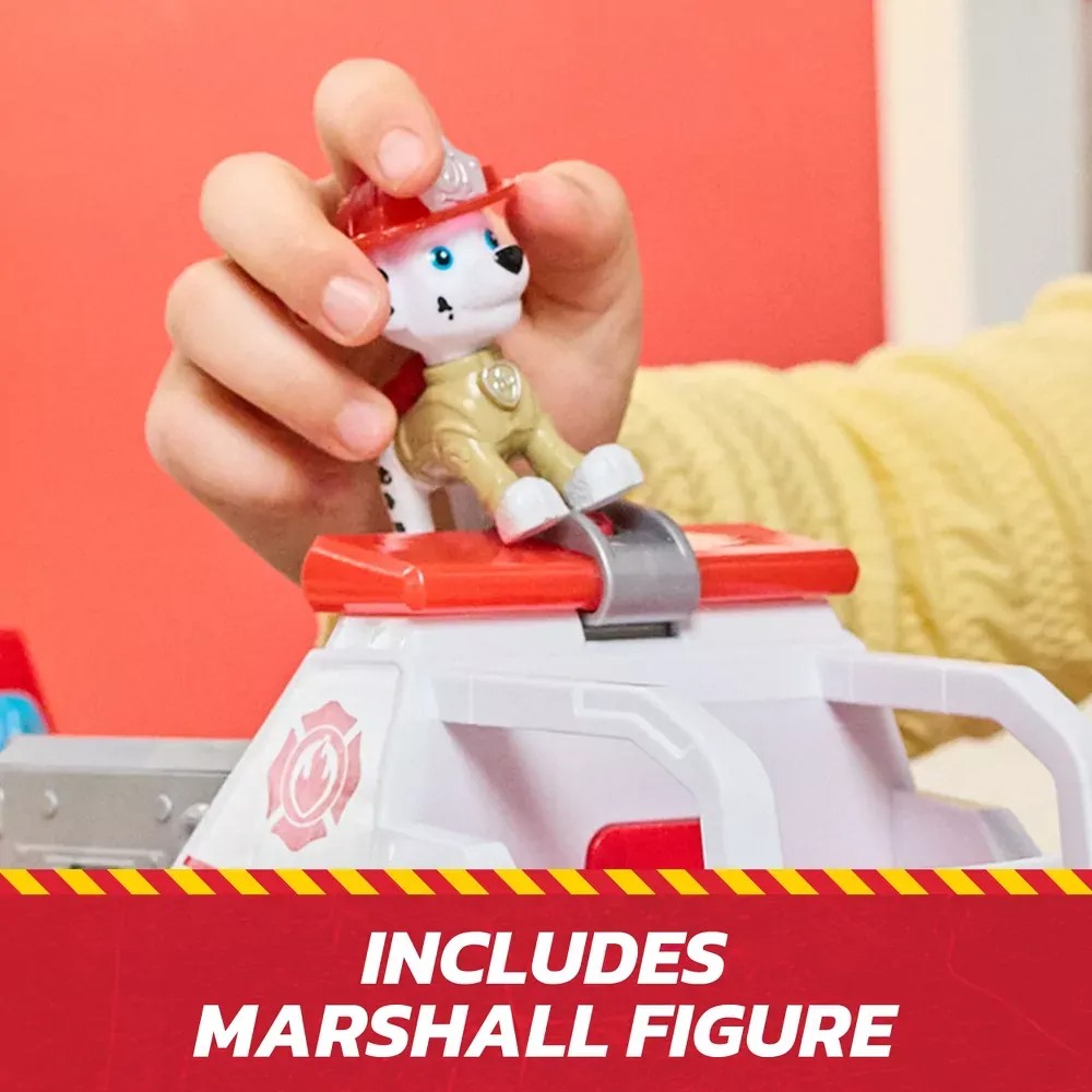 Paw Patrol Fire Rescue Rapid Reload Fire Truck - Image 3