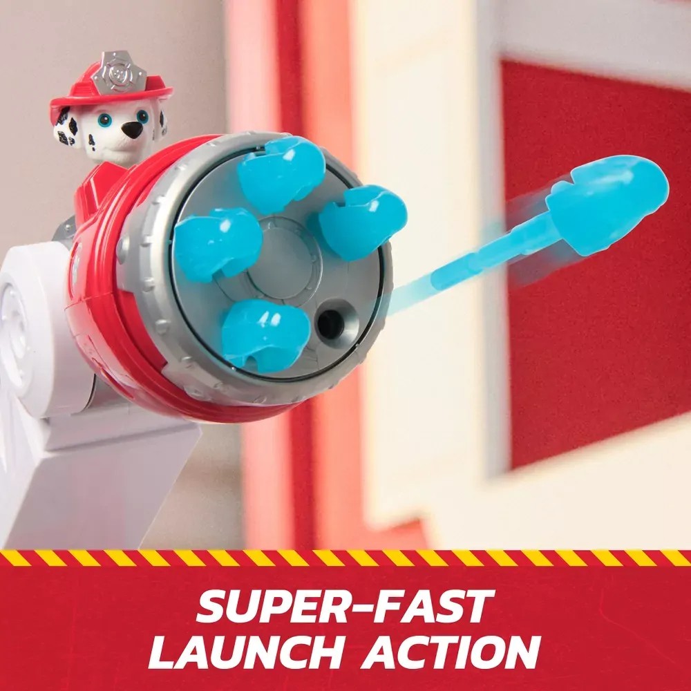 Paw Patrol Fire Rescue Rapid Reload Fire Truck - Image 5