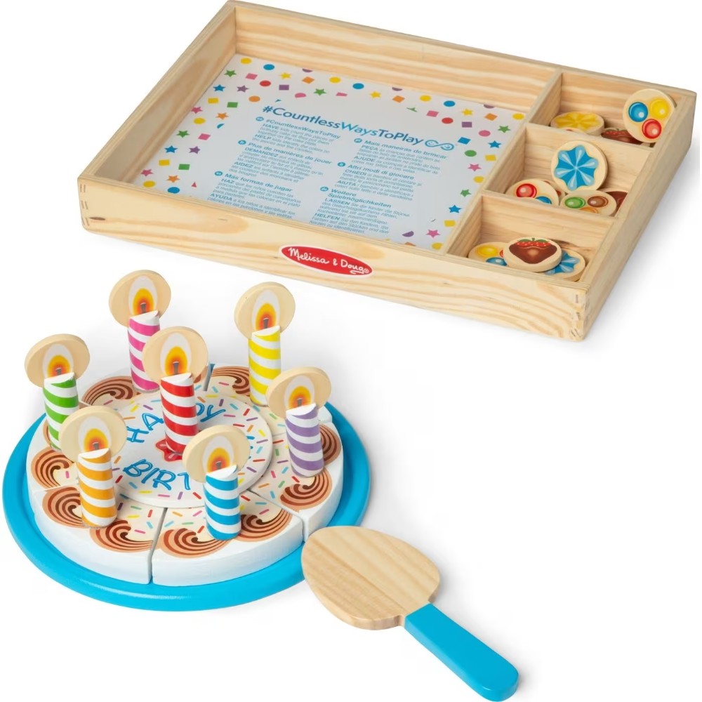 Melissa & Doug Birthday Party Cake Set - Image 2