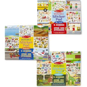 Meliisa & Doug Arts and Crafts Reusable Stickers Assorted