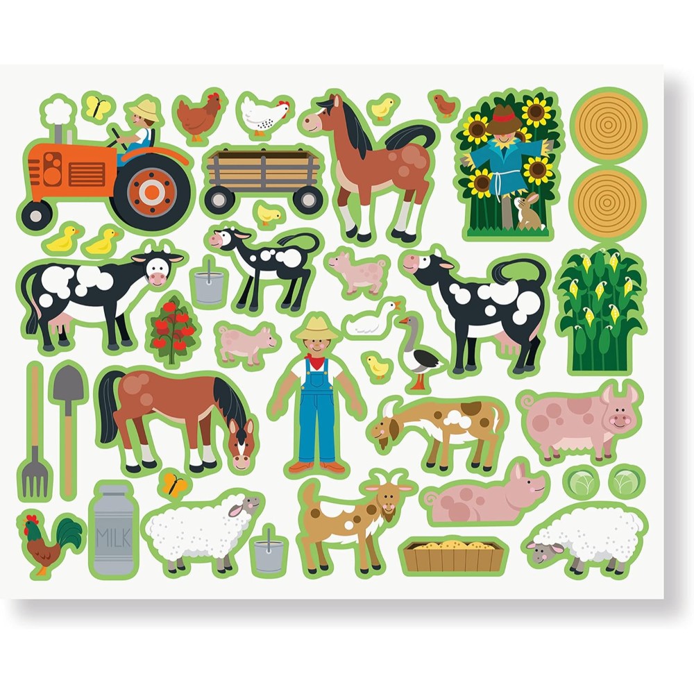 Meliisa & Doug Arts and Crafts Reusable Stickers Assorted - Image 2