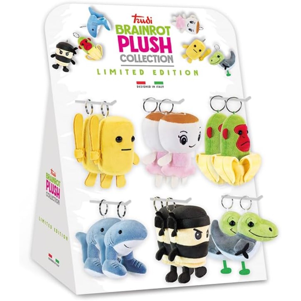 Trudi Brainrot Plush Keychains Assorted x1pc - Image 2