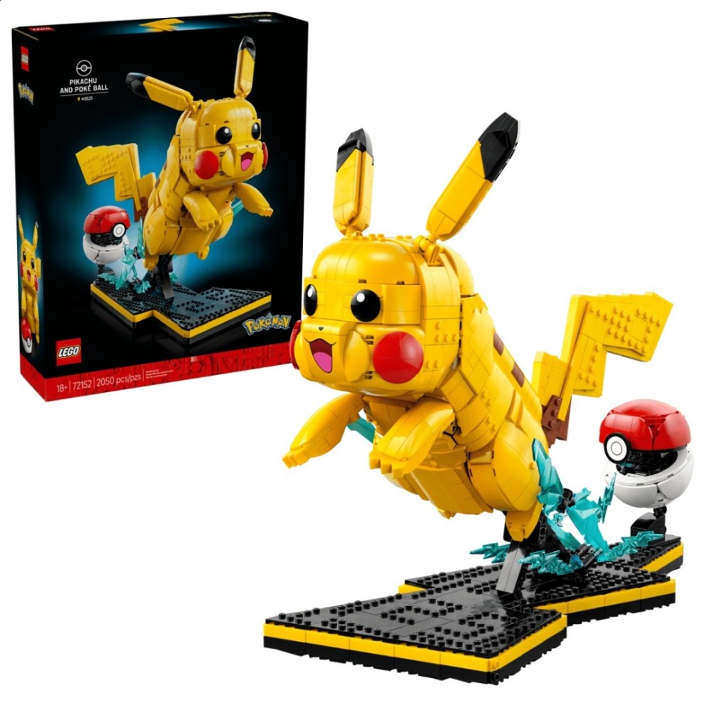 Lego 72152 Pokemon Pikachu and Poké Ball - Image 2