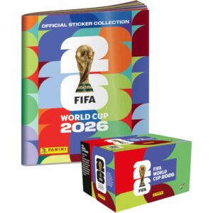 700 stickers of the Panini FIFA World Cup 2026™ official sticker collection + 1 Free Sticker Album