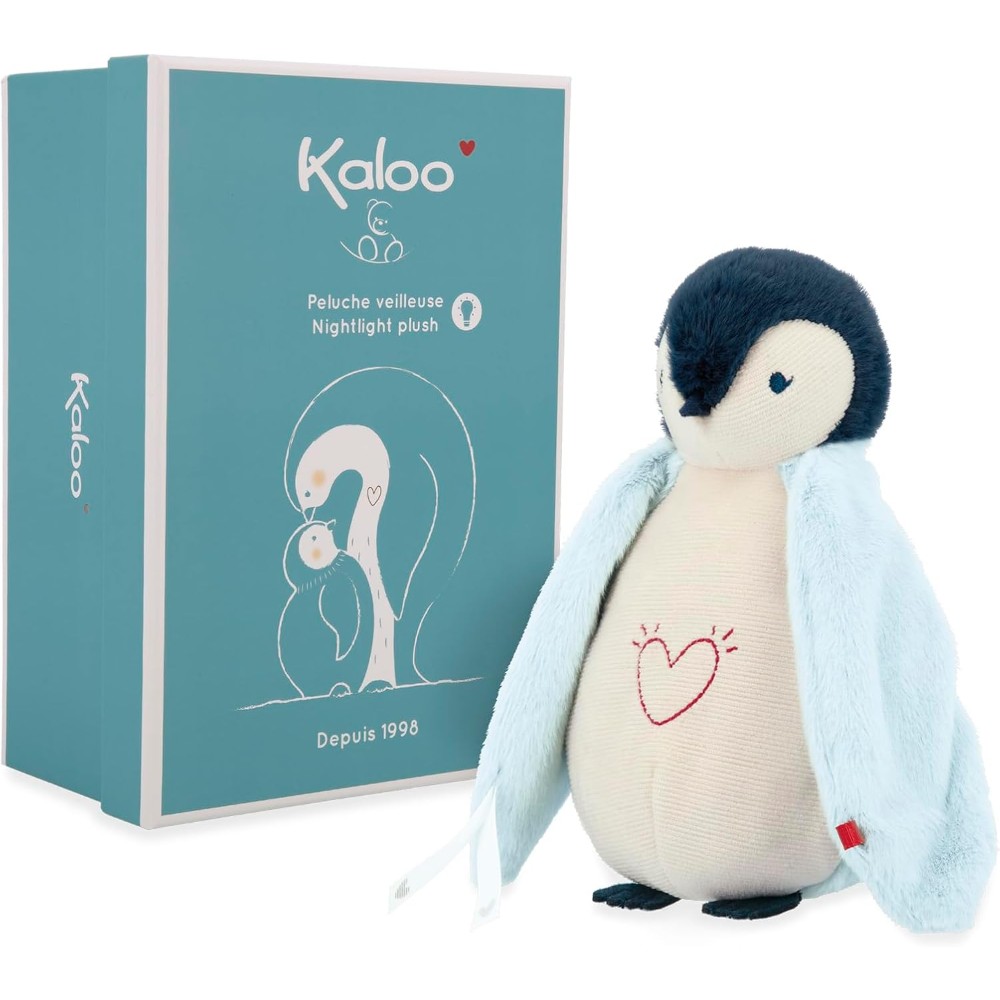 Kaloo - Nightlight Plush Penguin Blue - Image 2