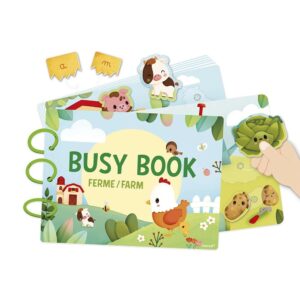 Janod - Busy-book Cardboard Farm