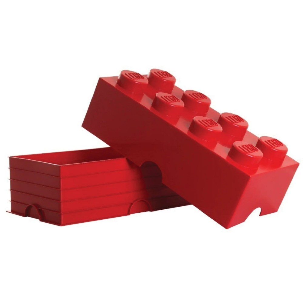 Lego 4004 Red Storage Brick With 8 Knobs - Image 2