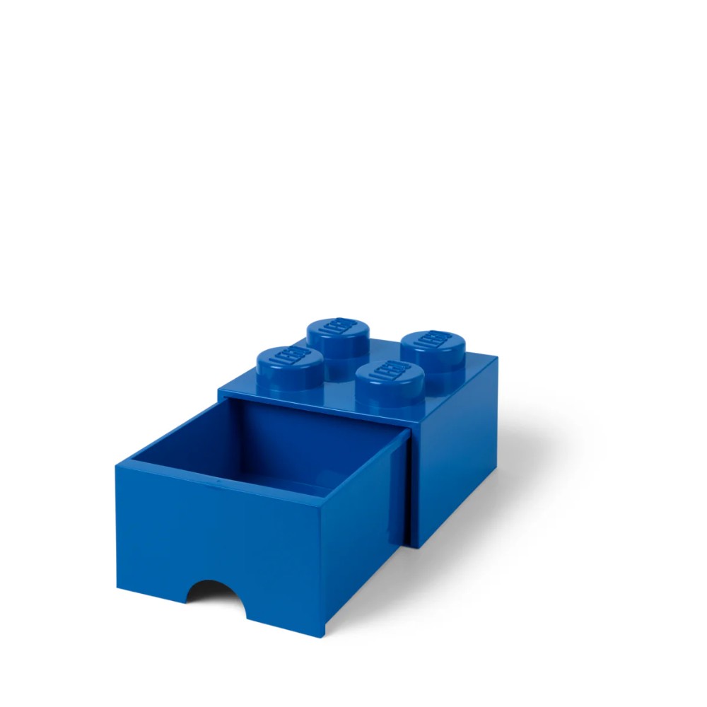 Lego 4005 Blue Drawer Brick With 4 Knobs - Image 2