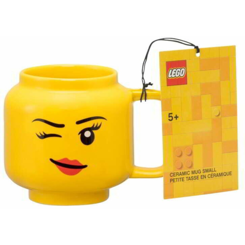 Lego 4046 Ceramic Mug Winking Girl - Image 2