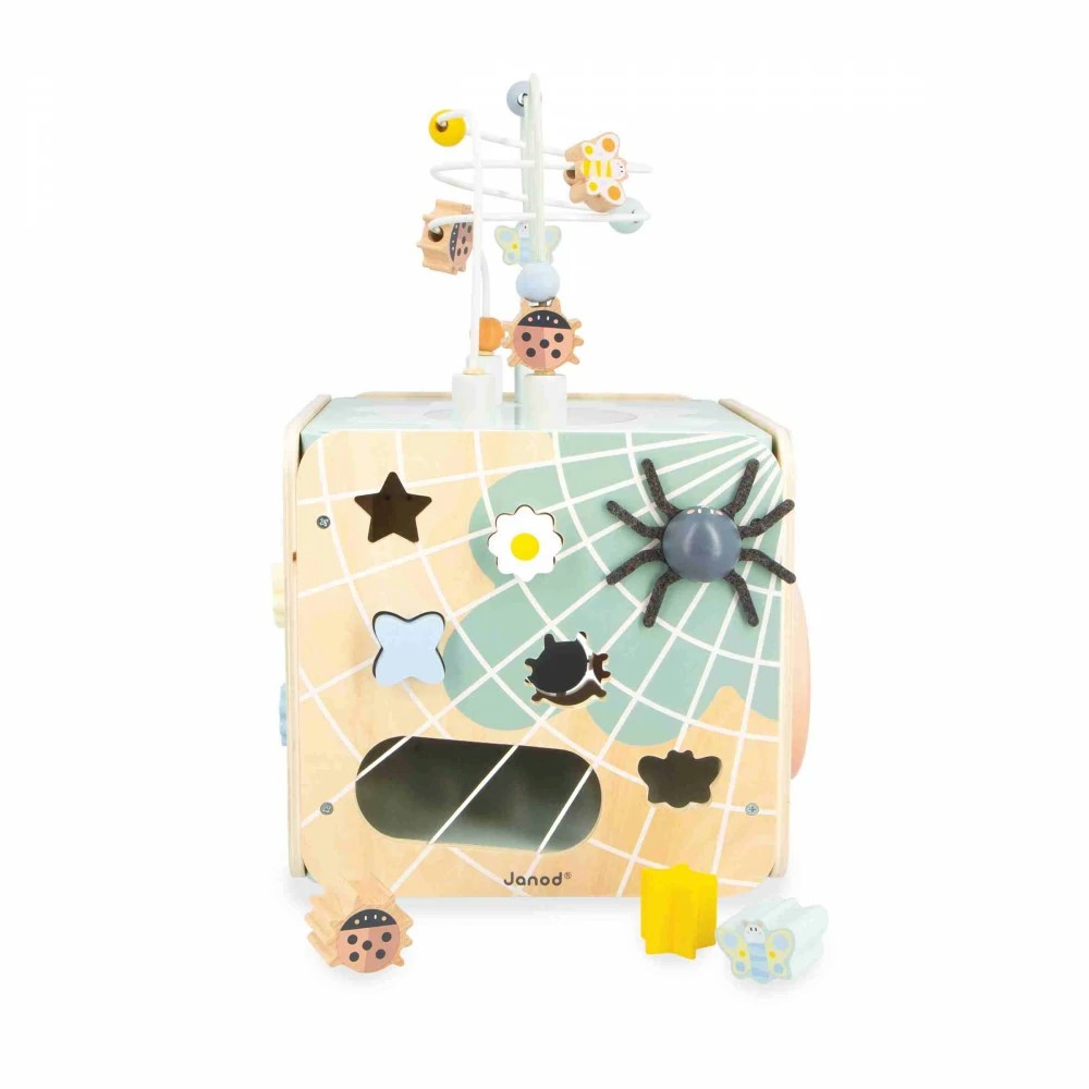 Janod - Sweet Cocoon Multi-Activity Maxi Cube - Image 4