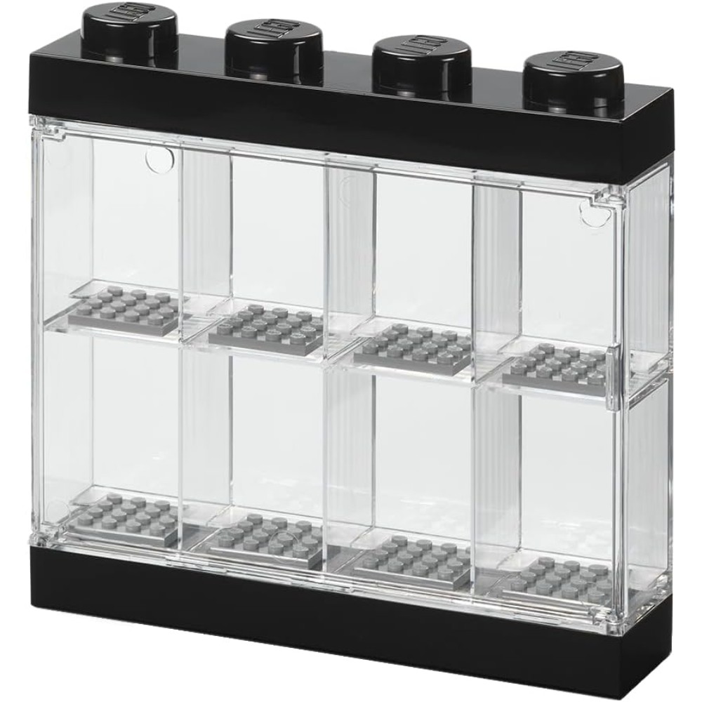 Lego 4065 Minifigure Black 8 Display Case - Image 2