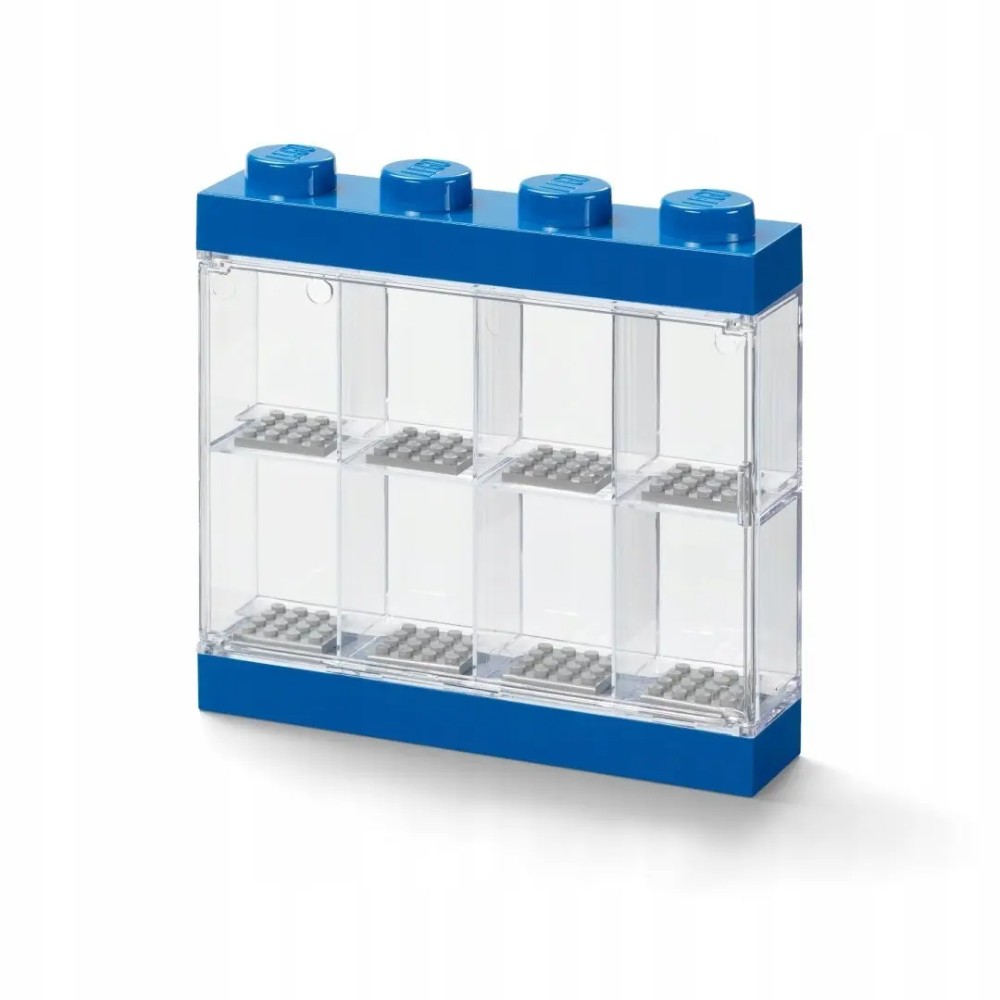 Lego 4065 Minifigure Blue 8 Display Case - Image 2