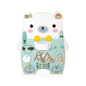 Janod - Pure Wooden Bear Busy-Board