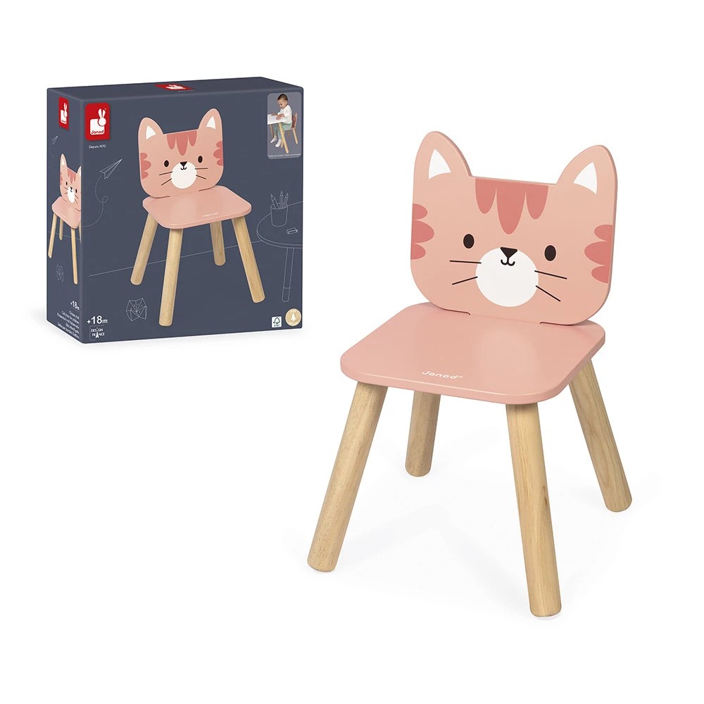 Janod - Cat Children's Chair - Image 3