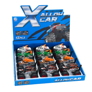 Off-Road Pull Back X Alloy Car x1pc