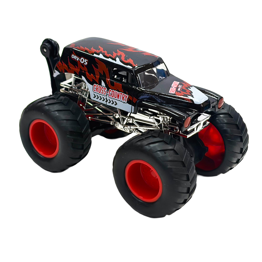 Off-Road Pull Back X Alloy Car x1pc - Image 2