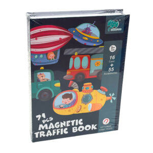 Magnetic Traffic Book 71pcs