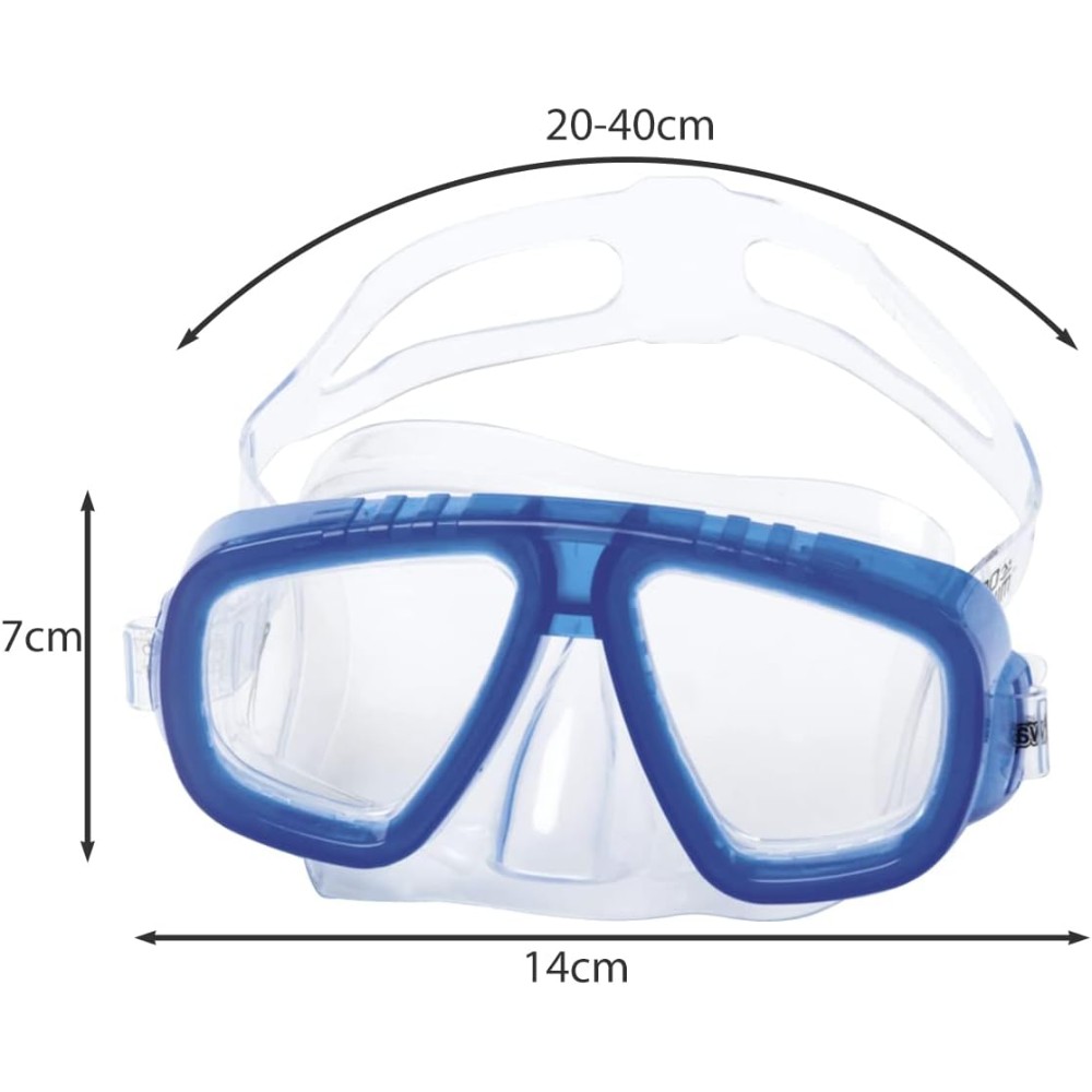Bestway 22011 Dual Lens Diving Mask Assorted - Image 2