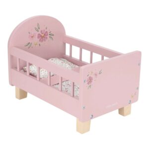 Little Dutch - Wooden Doll Pink Bed