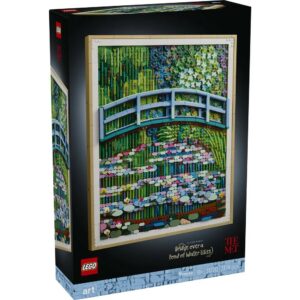 Lego 31220 Art Claude Monet – Bridge over a Pond of Water Lilies