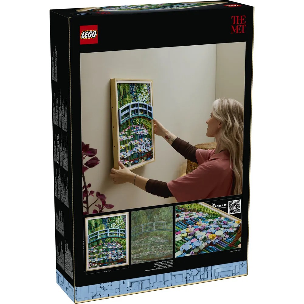 Lego 31220 Art Claude Monet – Bridge over a Pond of Water Lilies - Image 2
