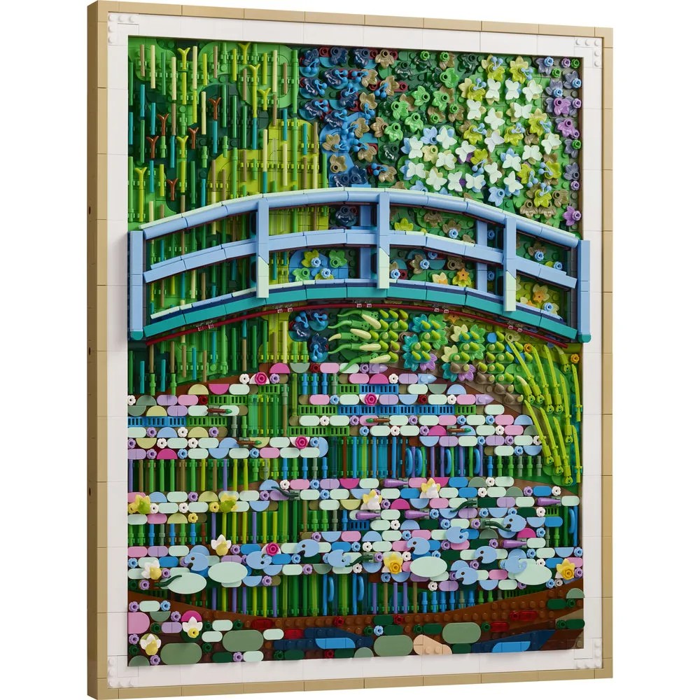 Lego 31220 Art Claude Monet – Bridge over a Pond of Water Lilies - Image 3