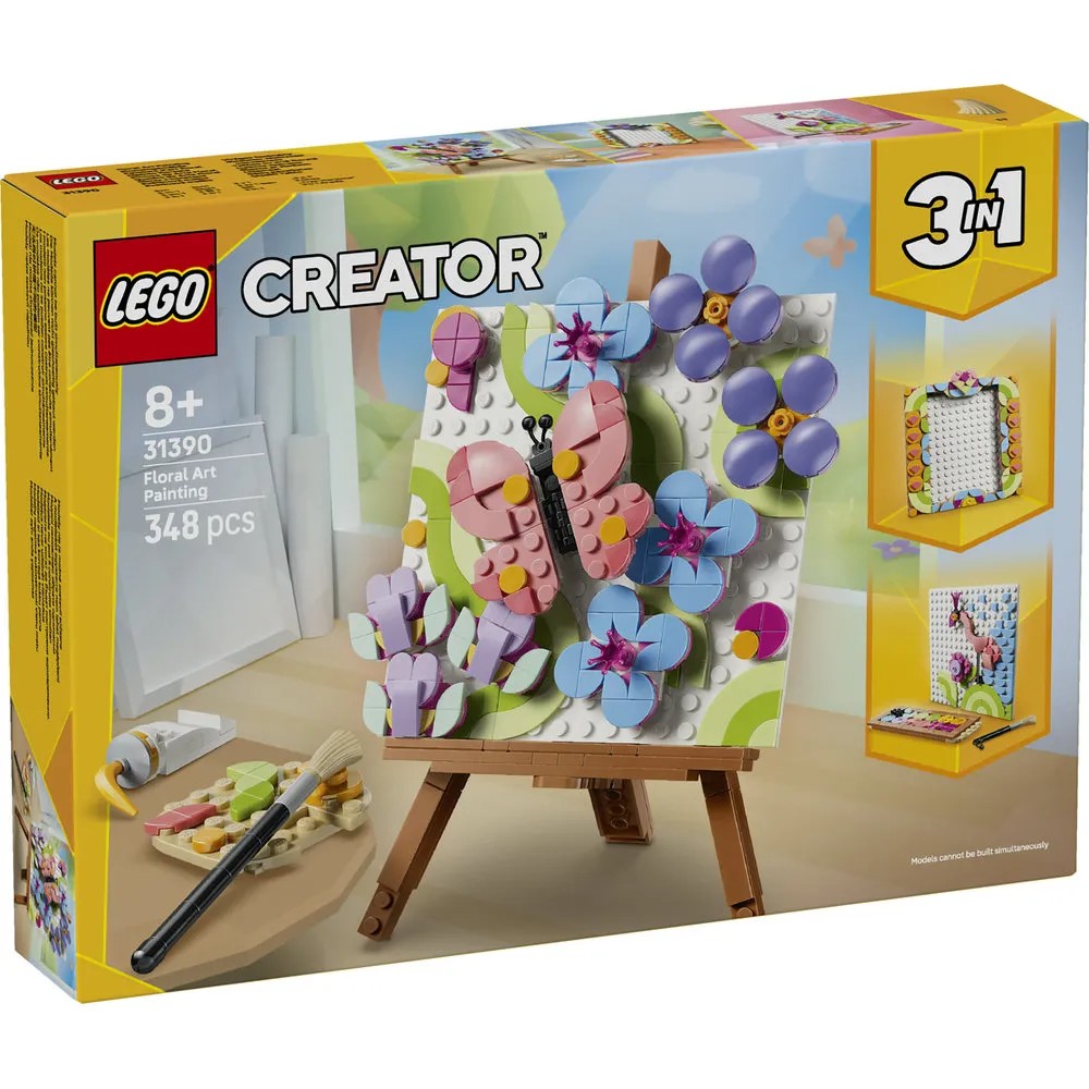 Lego 31390 Creator Floral Art Decor Painting