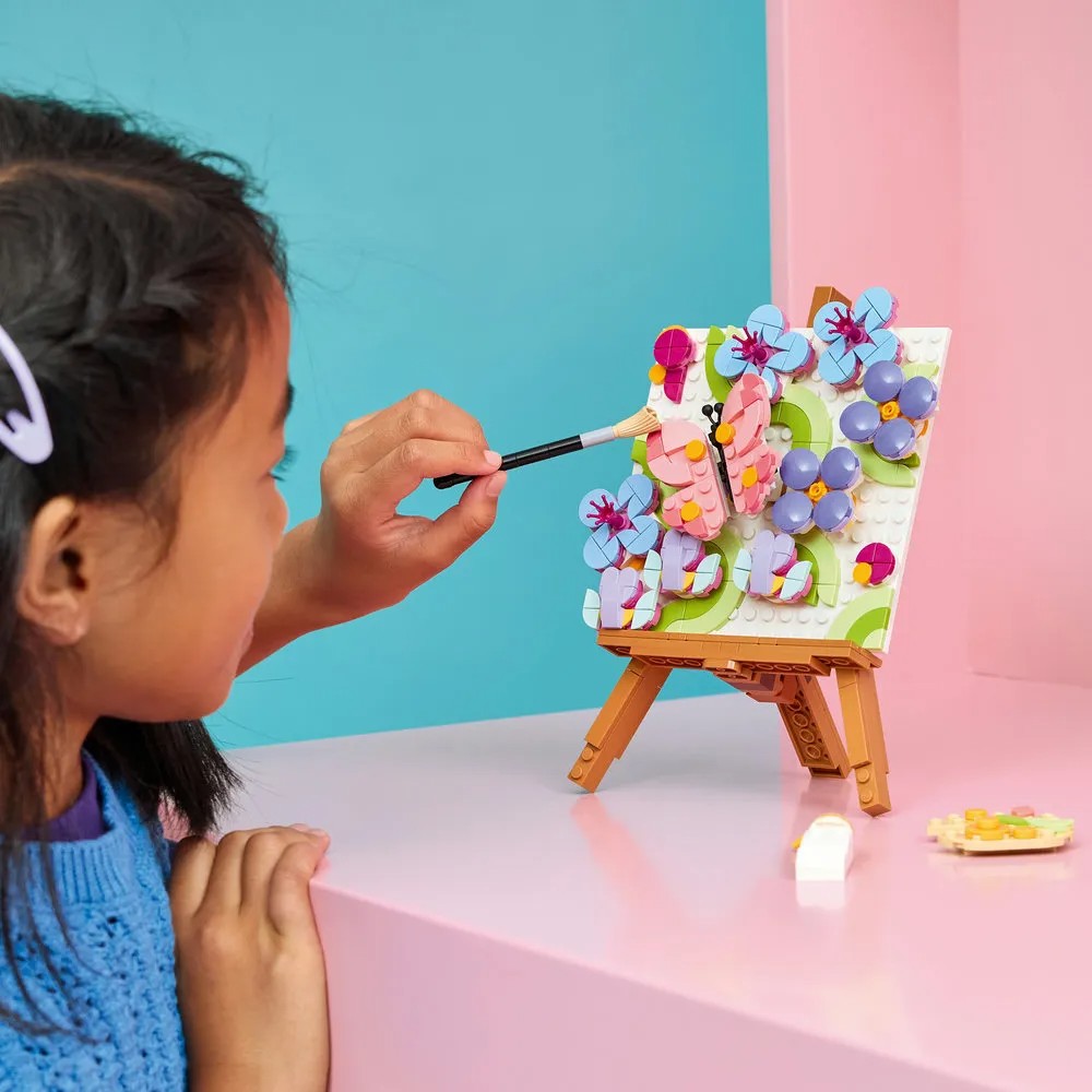 Lego 31390 Creator Floral Art Decor Painting - Image 4
