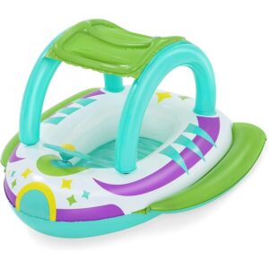 Bestway 34149 Space Splash Inflatable Baby Boat with Sunshade